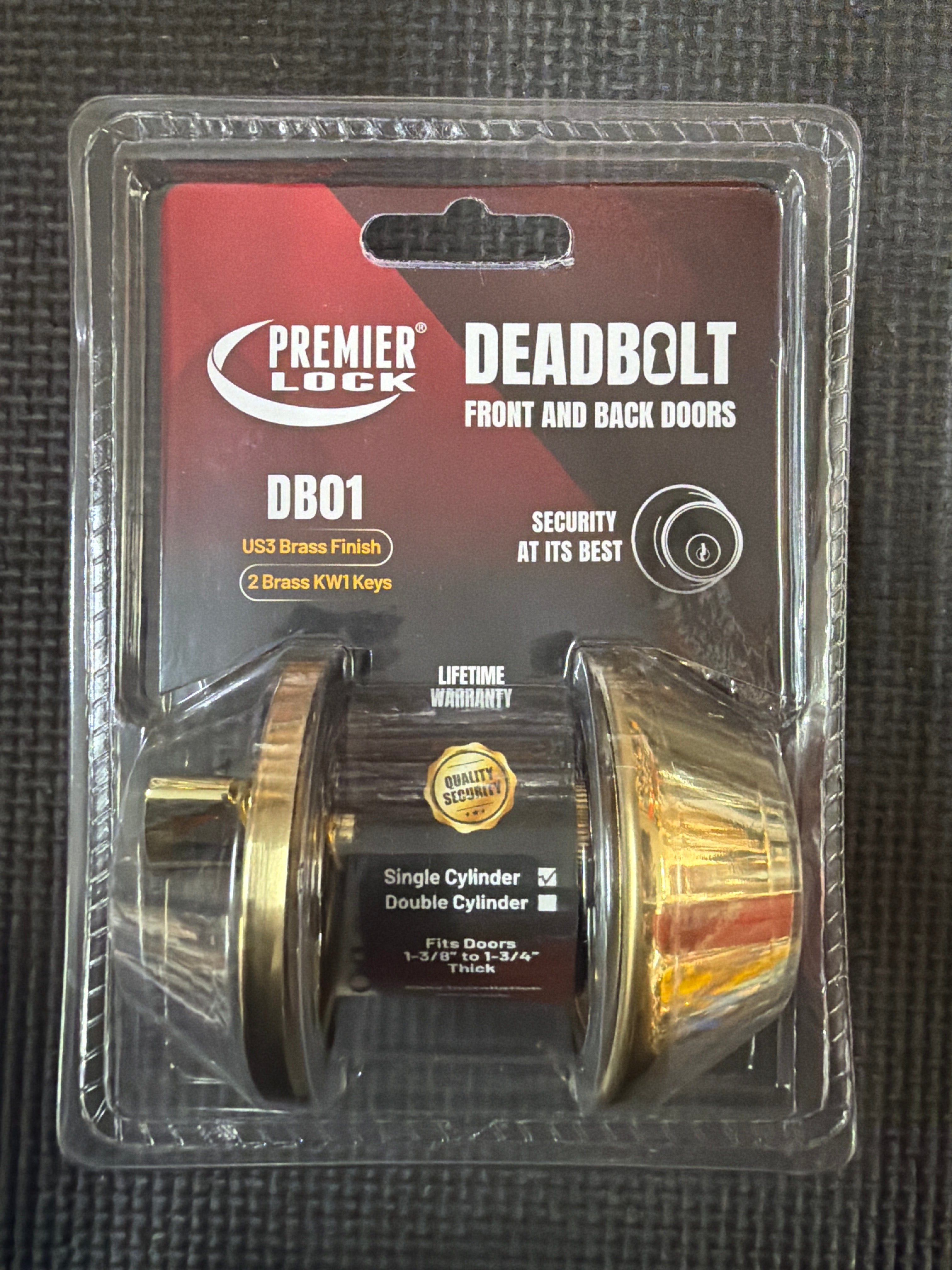 Premier Lock Deadbolt