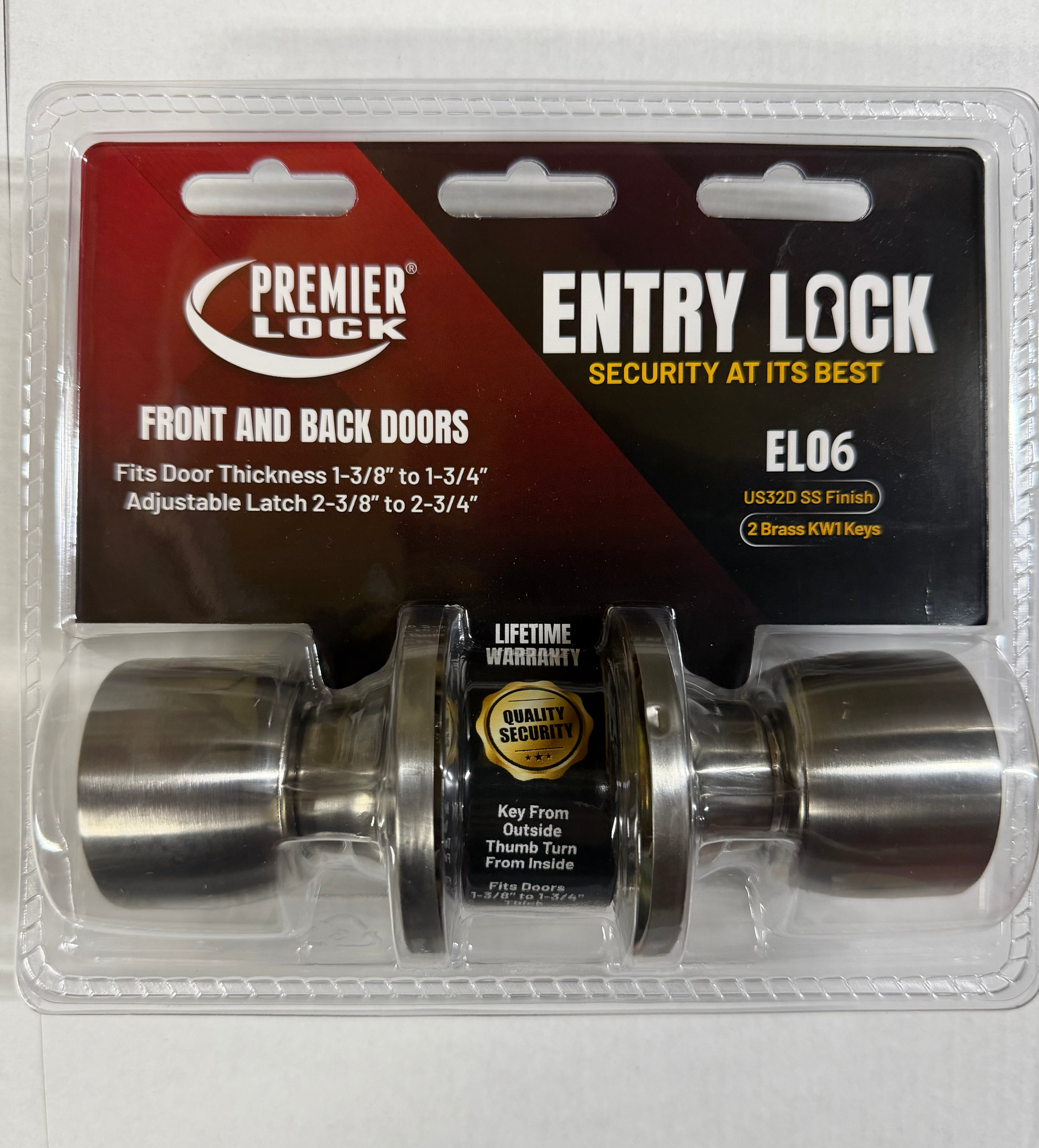 Premier Entry Door Lock