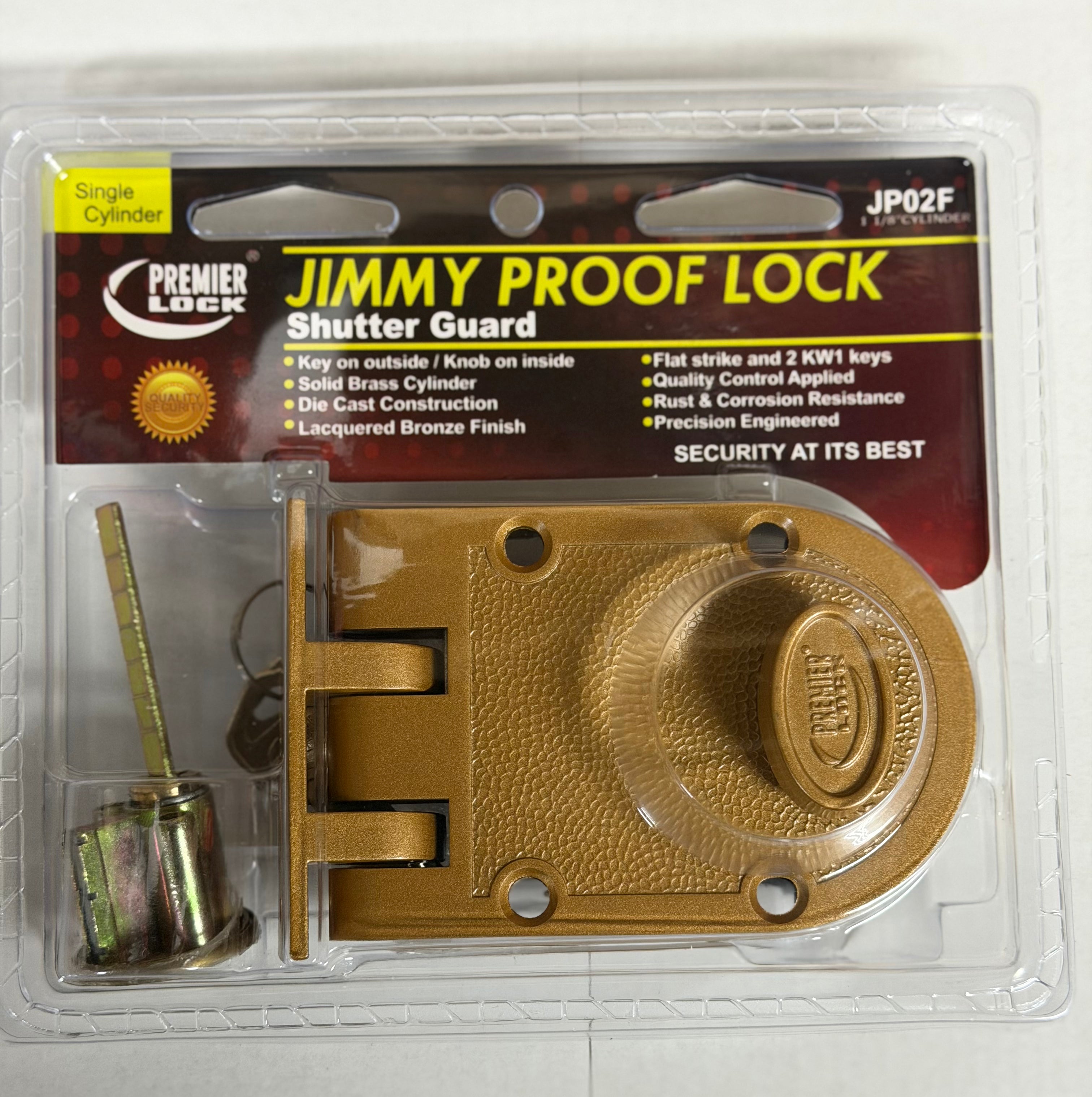 Premier Lock Jimmy Proof Lock