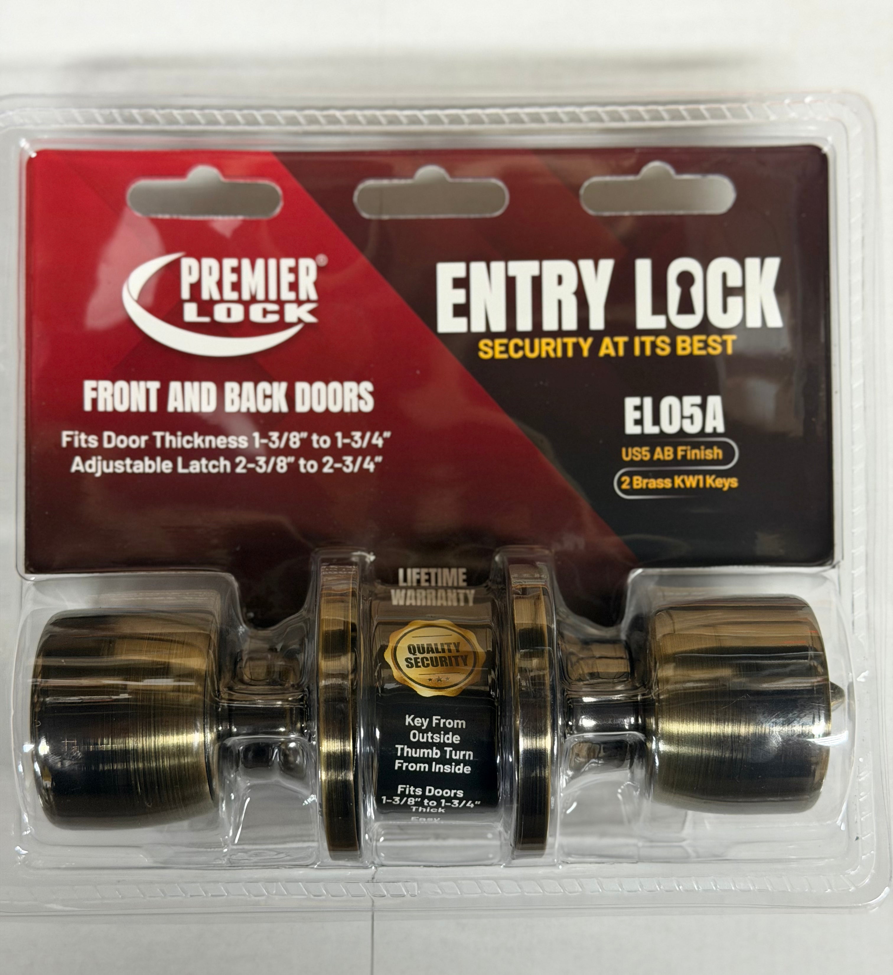 Premier Entry Door Lock