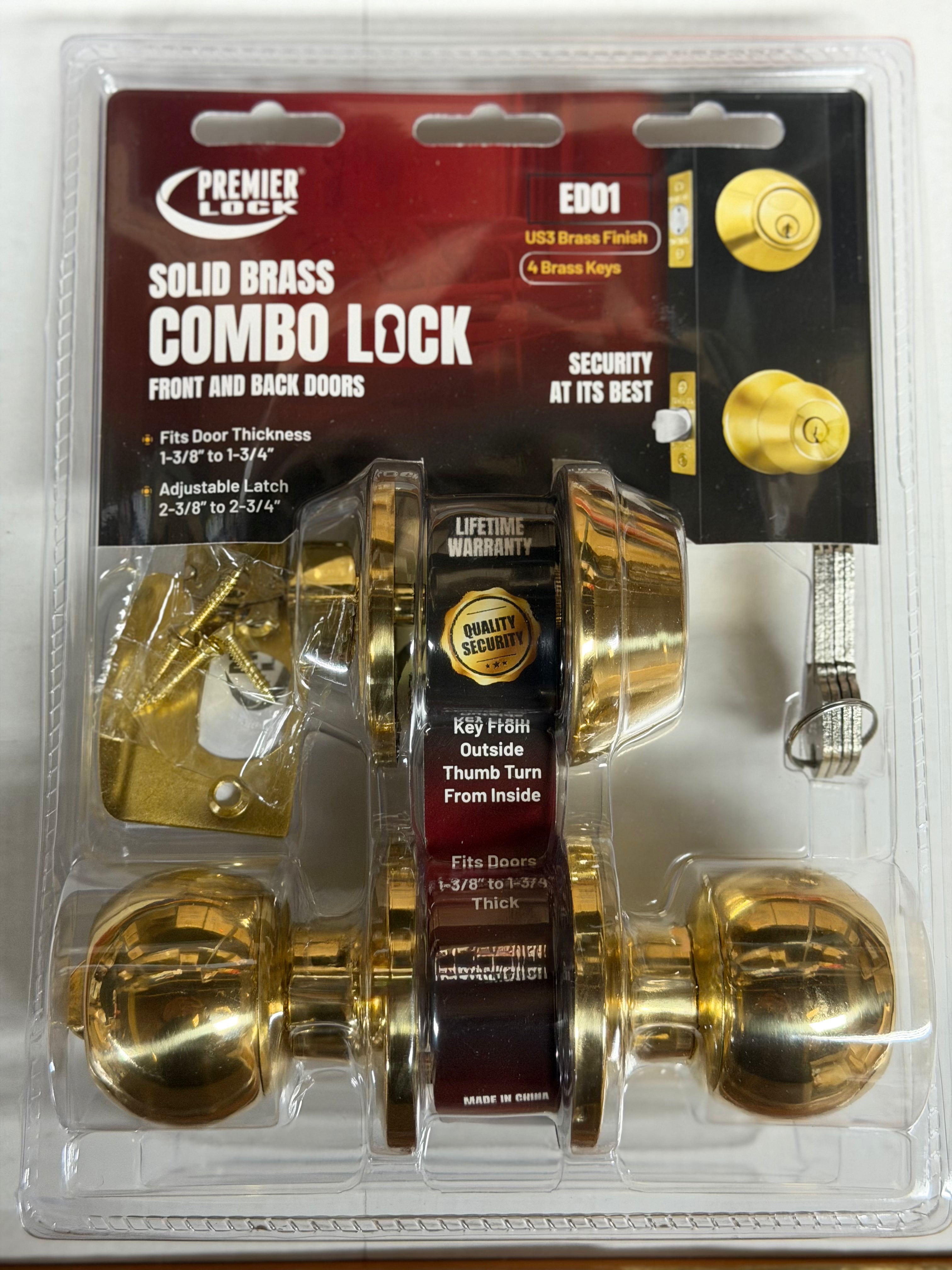 Premier Lock Combo Lock